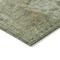 Homeroots 9' X 12' Artichoke Green And Beige Abstract Washable Indoor Outdoor Area Rug 615492 - alternate 4