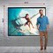Pyle Manual Pull-Down Projector Screen PRJSM9406 - alternate 3