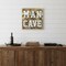Homeroots 16" X 16" Brown And Gray Man Cave Wood And Metal Wall Decor 635992 - alternate 2