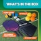 Outdoorcruiser Outdoor Cruiser Pickleball Set, USAPA Approved, Carbon Fiber Paddles, 2 Rackets, 4 Balls, Sling Bag OCCPKB10 - alternate 5