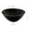 Smarty Had A Party 32 oz Black with Gold Rim Organic Round Disposable Plastic Bowls 60 Bowls, 60PK 9332BG-CASE - alternate 6