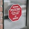 Signmission Warning Pesticides Fire Will Cause, 4 inch X 4 inch, Vinyl Decal, 2PK OC-D-2PACK-4-341 - alternate 2