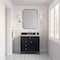 James Martin Vanities Brittany 36" Single Vanity, Black Onyx, w/ 3 CM Tajnar Eclos Top 650-V36-BKO-3TJR - alternate 2