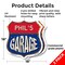 Signmission Phil's Garage, 18 inch X 18 inch, Plastic Sign, 2PK SHI-P-2PACK-18-383-PHIL - alternate 2