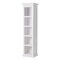 Homeroots 75" White Solid Wood Five Tier Bookcase 397663 - alternate 5