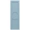 Ekena Millwork True Fit PVC Center Circle Arts & Crafts Fixed Mount Shutters, Peaceful Blue, 18W x 46H, PR TFP001AC18X046SB - alternate 10