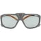 Bouton Optical Flip-Up Safety Glasses w/Gray Shade 1.7 IR Outer Lens, Gray/Orange Frame, and Anti-Scratch Coating 250-44-0G17 - alternate 3