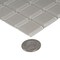 Apollo Tile 10 pack Warm Greige 11.8 in. x 11.8 in. 1 in. x 1 in. Polished Glass Mosaic Floor and Wall Tile 9.67 sq. ft./case APLA88085 1X1A - alternate 3