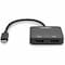 Rocstor USB-C TO DUAL DISPLAYPORT ADAPTER - 4K at 60HZ - RESOLUTIONS UP TO 3840X2160 at 60 Y10A201-B1 - alternate 3