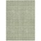 Homeroots 3' X 5' Green And Ivory Geometric Washable Indoor Outdoor Area Rug 595547 - alternate 4