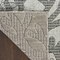 Homeroots 8' X 10' Gray Black And Ivory Nautical Indoor Outdoor Area Rug 550234 - alternate 6