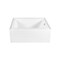Kingston Brass 60-Inch Acrylic Rectangular 3-Wall Alcove Tub Combo w/ Waste and Overflow Drain, Right Hand Drain CVTAP603222R2 - alternate 1