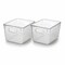 Azar Displays Diamond Tote with Lid, Small, 2PK 556911-2PK - alternate 3