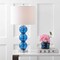 Jonathan Y Bella 27" Glass Triple-Sphere LED Table Lamp, Cobalt Blue/Chrome, 2PK JYL1070E-SET2 - alternate 3