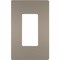 Legrand radiant Wallplate, 4.94 in L, 3.15 in W, 1 -Gang, Polycarbonate, Silver, Nickel RWP26NICC6 - alternate 1