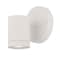 Homeroots White LED One Light Outdoor Can Shape Wall Sconce 398817 - alternate 3
