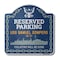 Signmission USS SAMUEL GOMPERS AD 37, 18 Inch x 18 Inch, Heavy Gauge Aluminum A-DES-N-1818-3589 - alternate 1
