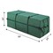 Tiny Tim Totes Christmas Tree Storage Bag For up to 9ft Artificial Trees Quality Green Canvas 83-DT5584 - alternate 3