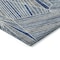 Homeroots 5' X 8' Denim Blue Gray And Ivory Geometric Washable Indoor Outdoor Area Rug 594774 - alternate 5