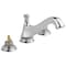 Delta 3-hole 6-16" installation Hole Widespread Lavatory Faucet, Chrome 3595LF-MPU-LHP - alternate 1
