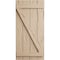 Ekena Millwork Rustic Four Board Joined Board-n-Batten Pecky Cypress Faux Wood Shutters w/Z-Board, 22"W x 60"H SHUBJZ22X60PCPR - alternate 8