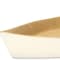 Homeroots 10in Gold And Off White Cast Iron Oval Boat Shaped Tray 634798 - alternate 3