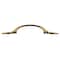 Brixwell Spoon Foot Modern Style Cabinet Pull 3 in Center To Center Light Brass BX252LB - alternate 4