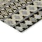 Homeroots 3' X 5' Charcoal Gray And Gold Quatrefoil Washable Indoor Outdoor Area Rug 583210 - alternate 4