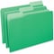 Universal File Folders, Green, 100PK UNV15302 - alternate 2