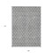 Homeroots 9' X 12' Gray And Ivory Geometric Washable Indoor Outdoor Area Rug 596109 - alternate 6