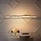 Jonathan Y Roman 40.75" 5-Light Bohemian Coastal Iron Linear Integrated LED Pendant, Black JYL7101A - alternate 4