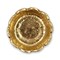Homeroots 5in Gold Cast Iron Handmade Round Trinket Tray 634786 - alternate 4
