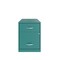 Space Solutions 14.25 in W 2 Drawer Vertical File Cabinet W/ Accessory Drawer, Teal 25967 - alternate 9