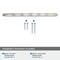 Amerock St. Vincent 8 inch 203mm Center-to-Center Satin Nickel Cabinet Pull BP55500G10 - alternate 3