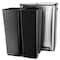 Elama 2 Section 8 Gallon Each Section Trash and Recycling Step Bin with Slow Close Mechanism EL-I10R-60L - alternate 4