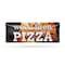 Signmission Wood Fired Pizza, 24 Inch x 72 Inch, Vinyl Banner B-72-30948 - alternate 1