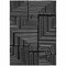 Homeroots 8' X 10' Black And Ivory Geometric Washable Indoor Outdoor Area Rug 600801 - alternate 6