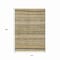 Homeroots 10' X 14' Chocolate And Taupe Striped Washable Indoor Outdoor Area Rug 615337 - alternate 4
