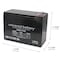Upg Sealed Lead-Acid Battery, 12V, Lead Acid Chemistry D5719 - alternate 5