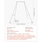 Vevor Yoga Stand Frame 9.6 ft Length Swing Stand with Max 551.2 lbs Load HM-559N - alternate 5