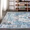 Jonathan Y Modern Persian Boho Vintage Medallion Cream/Blue 5 ft. x 8 ft. Area Rug MDP202A-5 - alternate 4