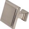 Designperfect 1-3/16 Overall Length Square Cabinet Knob, Brushed Satin Nickel DPA-S54KSNB - alternate 3