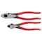 Milwaukee Tool 2PC Dipped Grip Cutting Pliers Set (USA) MT500-2 - alternate 1