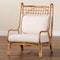 Bali & Pari Helina Bohemian Light Honey Rattan Accent Chair 250-13878-ZORO - alternate 5