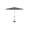 Treasure Garden 11 ft Patio Umbella, aluminum, fiberglass ribs, outdoor, Charcoal UM841-SS 54048 Charcoal - alternate 1