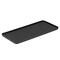 Service Ideas Modern Edge 11 in. x 5 in. Cocktail Serving Tray in Black Onyx TRMEF115BX - alternate 1