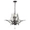 Jonathan Y Diantha 28.5" 7-Light Contemporary Bohemian Iron/Acrylic LED Pendant, Oil Rubbed Bronze/Clear JYL9549A - alternate 1