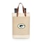 Picnic Time Family Of Brands NFL Green Bay Packers - Pinot Jute 2 Bottle Insulated Wine Bag 539-02-187-124-2 - alternate 2