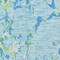 Homeroots 10' X 14' Sky Blue Green And Ivory Striped Washable Indoor Outdoor Area Rug 600929 - alternate 3