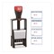 Cosco 2000Plus Four-in-One Message Date Stamp, 5 Years, ENTERED/FAXED/PAID/RECEIVED, 1.75 x 1.12, Red/Blue Ink 011035 - alternate 2